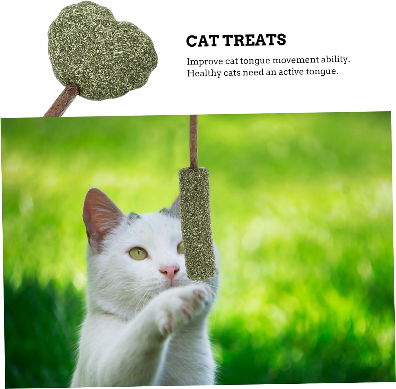NATURAL CATNIP STICKS / JUGUETE INTERACTIVO PARA GATO