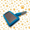 Cepillo Slicker Grande para Perros y Gatos MascoPets