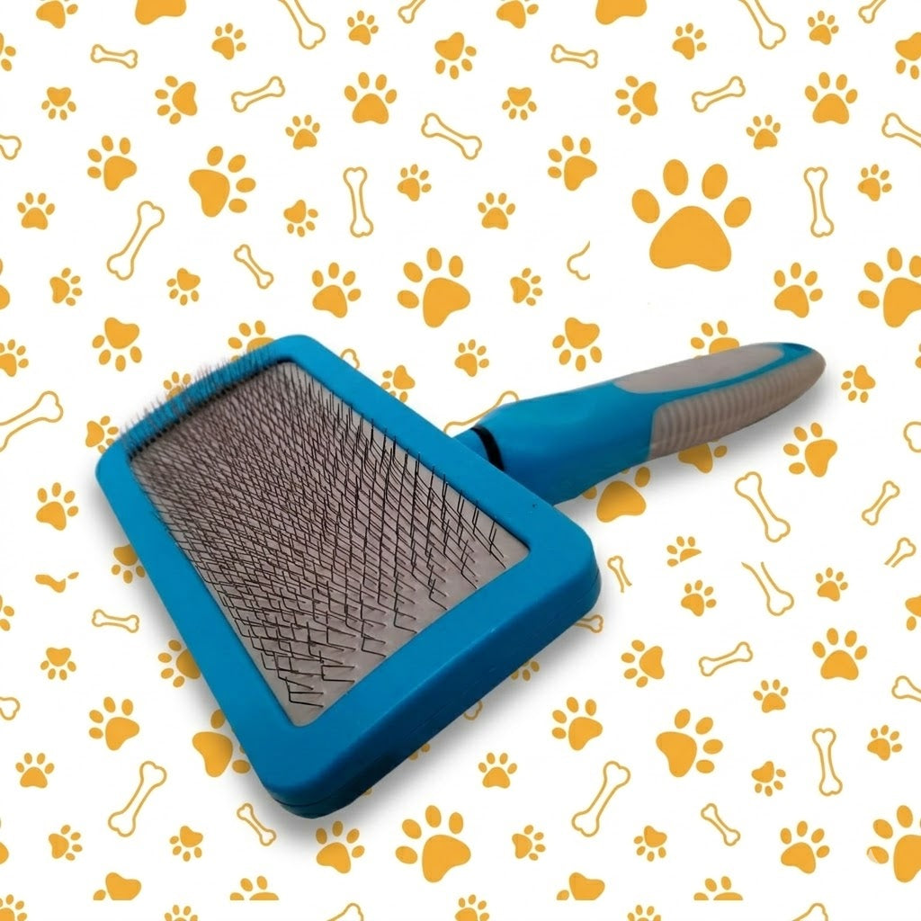 Cepillo Slicker Grande para Perros y Gatos MascoPets