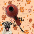 LANZADOR DE SNACKS PARA PERROS / FORMA DE CABEZA 185 X 111 X 95 MM - ROJO