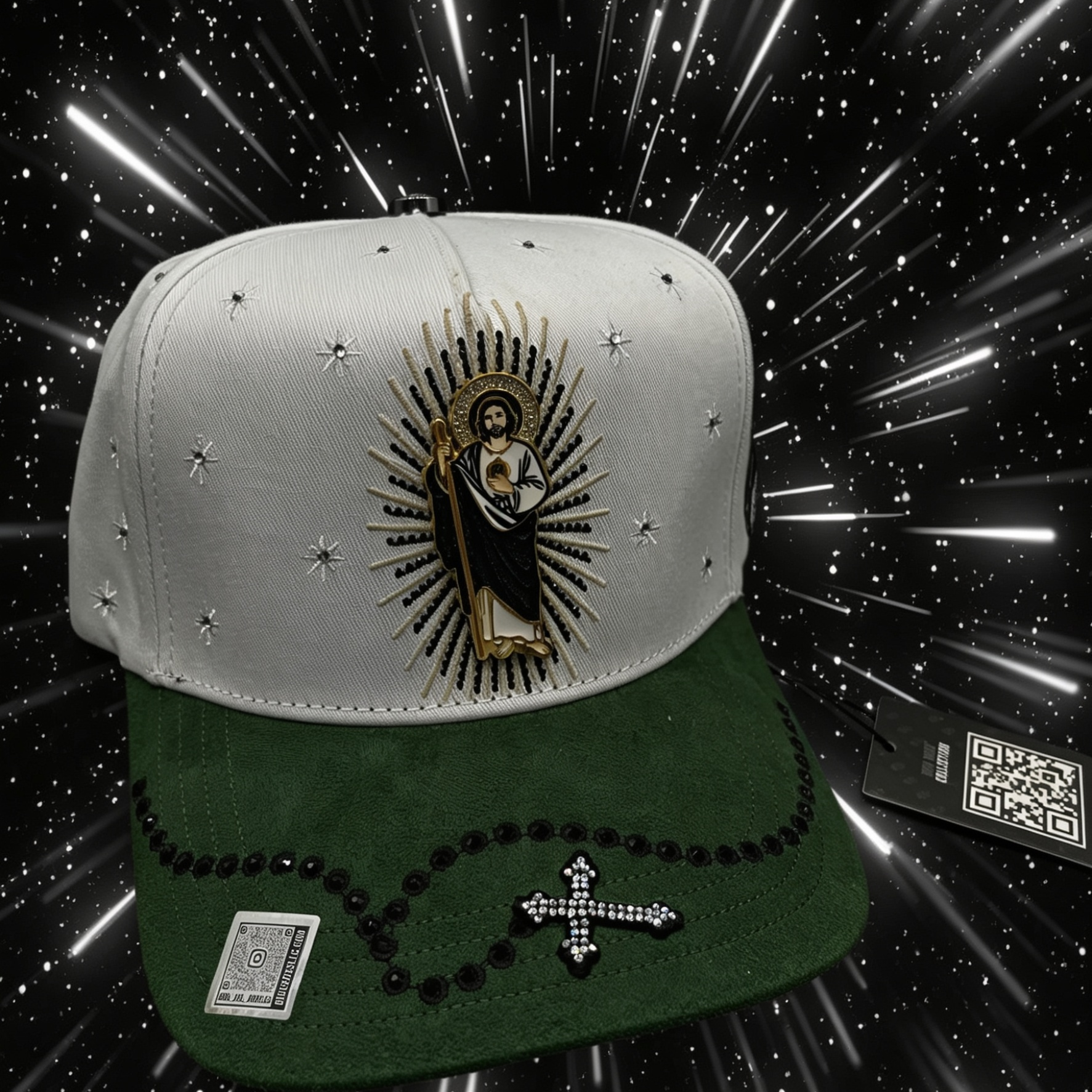 GORRA SAN JUDAS CRISTAL WHITE / BIGG BOSS - EDICIÓN ESPECIAL