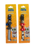 COLLAR PARA GATO CON MOÑO DECORATIVO / AJUSTABLE - MASCOPETS