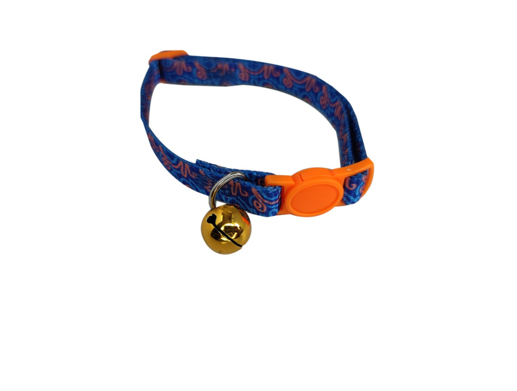 COLLAR PARA GATO CON CASCABEL / AJUSTABLE Y SEGURO - MASCOPETS