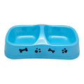 COMEDERO DOBLE PARA MASCOTAS / PLATO DUPLO DE COMIDA Y AGUA